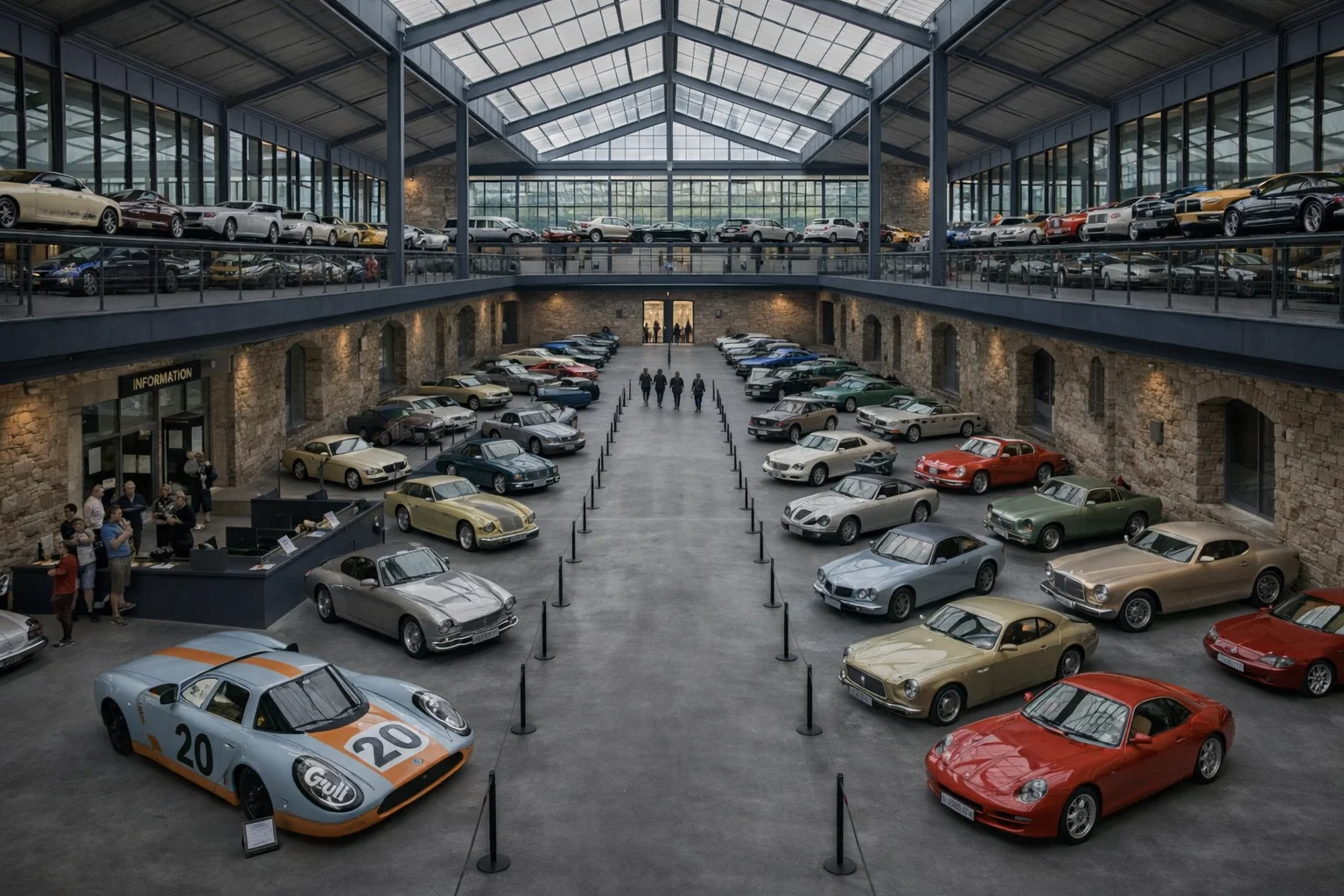 Interior del Museo Gredos Garage